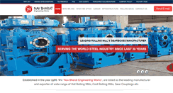 Desktop Screenshot of navbharatengineering.com